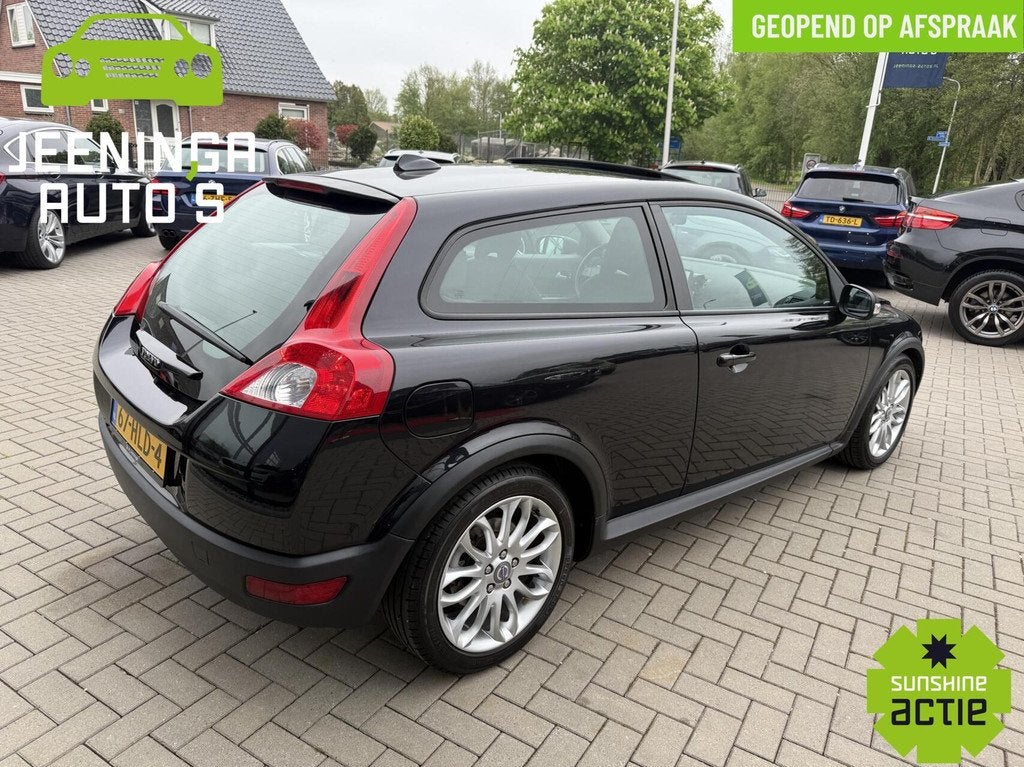 Volvo C30 1.8|Navi|Stoelverwarming|Opendak|Airco|Youngtimer, Auto's, Volvo, Gebruikt, Zwart, 4 cilinders, 4 stoelen