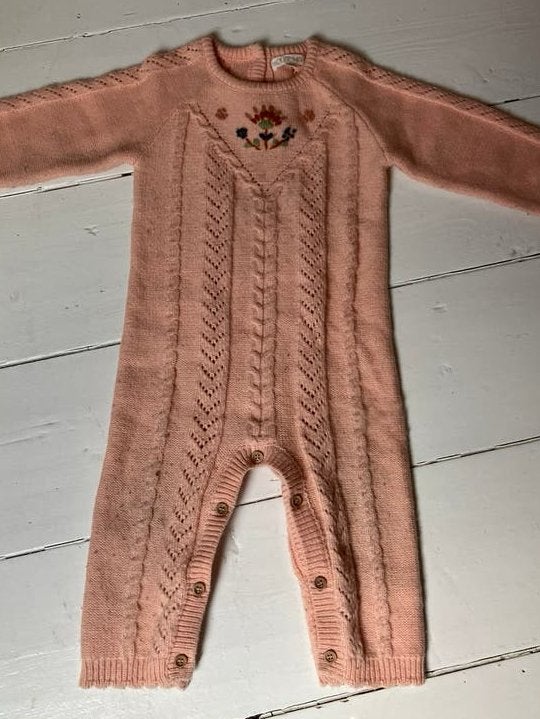Louise Misha - jumpsuit - wolmix - perfecte staat - mt 92, Ophalen of Verzenden, Zo goed als nieuw, Meisje