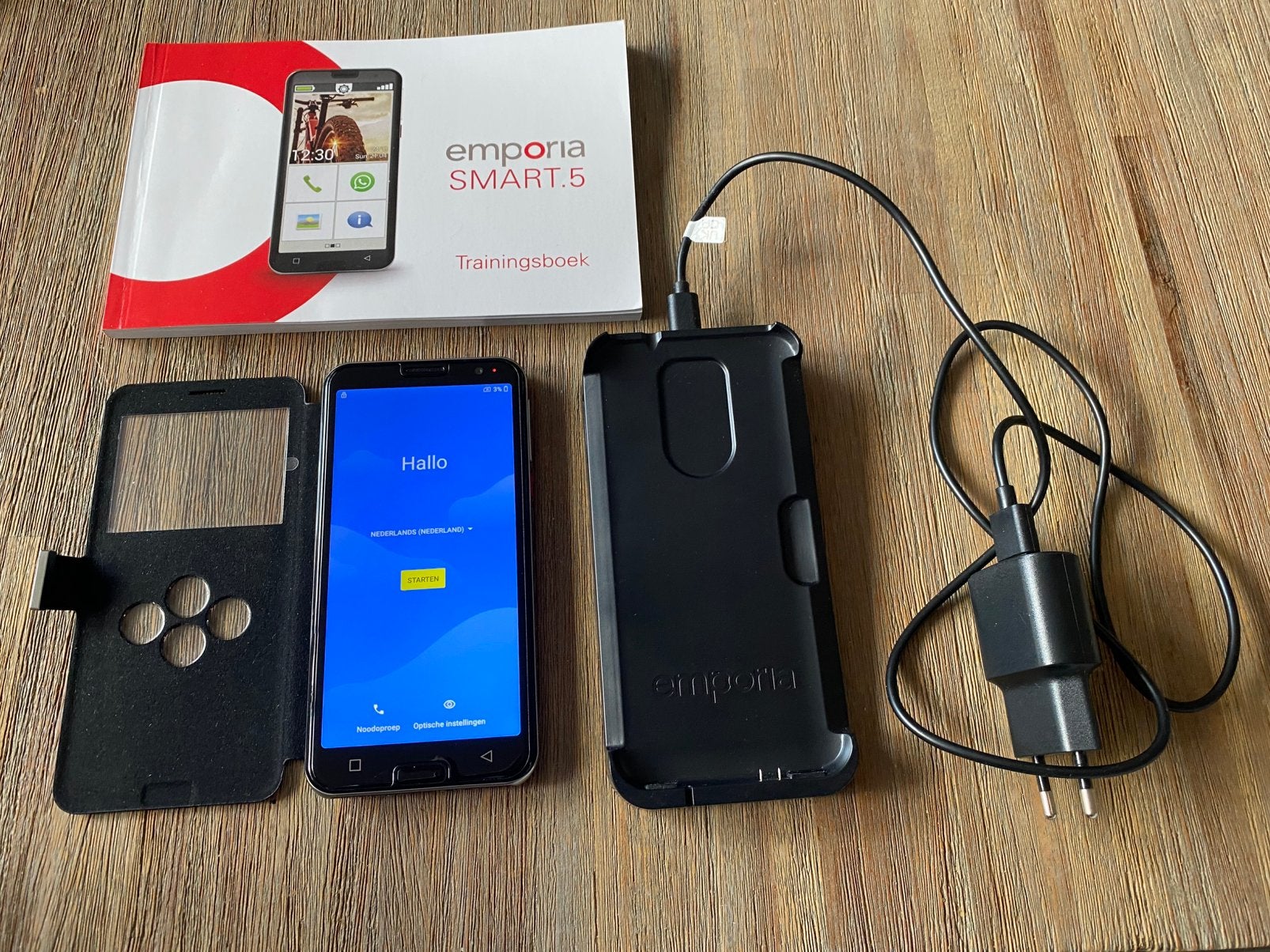 Emporia smart.5 seniorentelefoon in nieuw staat, Overige modellen, Ophalen of Verzenden, Zo goed als nieuw, Zonder simlock