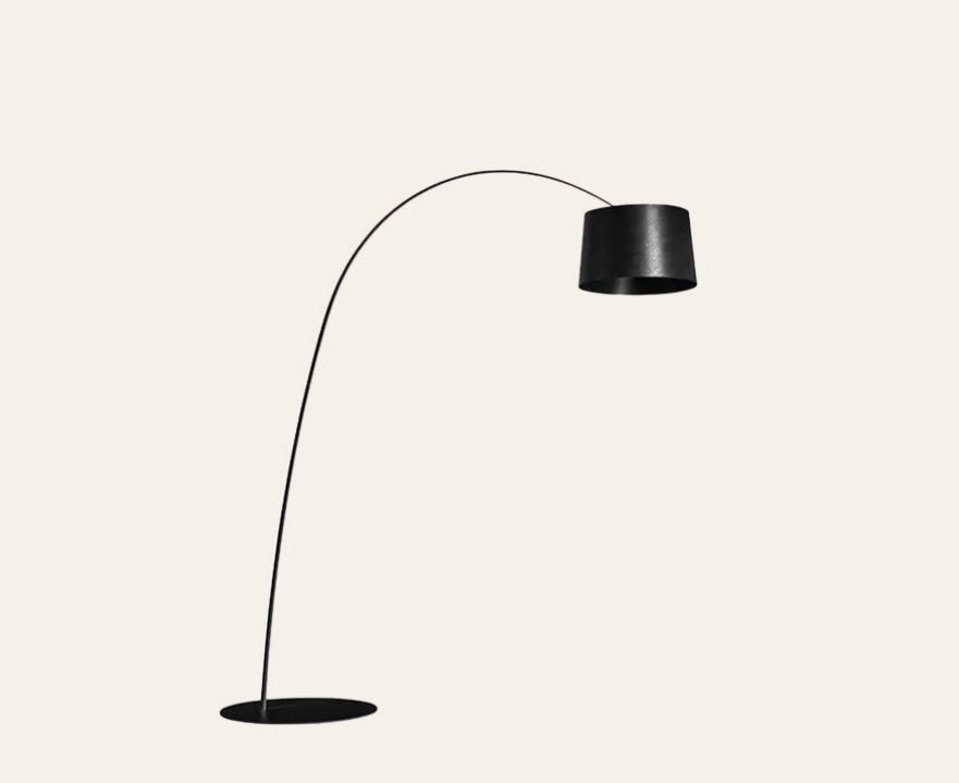 4x Foscarini Twiggy Vloerlamp Zwart / Wit, Ophalen, Kunststof, Gebruikt, 200 cm of meer