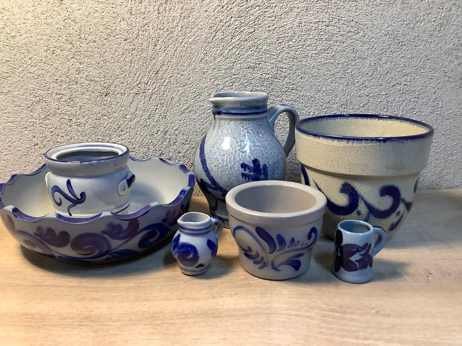 Diverse keulse stijl potten bloempot, Ophalen of Verzenden