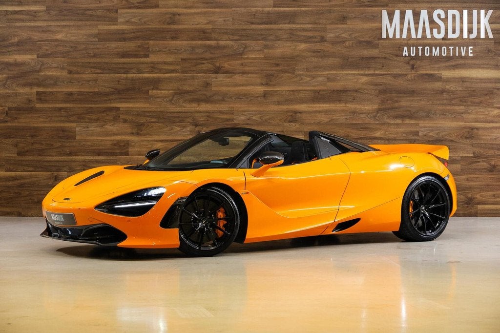 McLaren 720S Spider Full Dealer| Ceramic|Carbon|Lift|B&W|360, Auto's, McLaren, Automaat, 720S, Achterwielaandrijving, Gebruikt