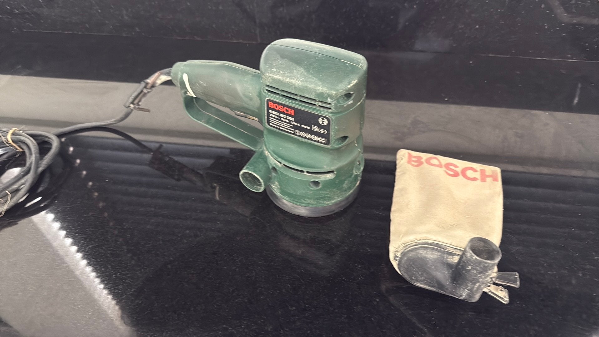 Bosch PEX 115 A Excentrische Schuurmachine 190W, Doe-het-zelf en Verbouw, Gereedschap | Schuurmachines, Ophalen of Verzenden, Gebruikt