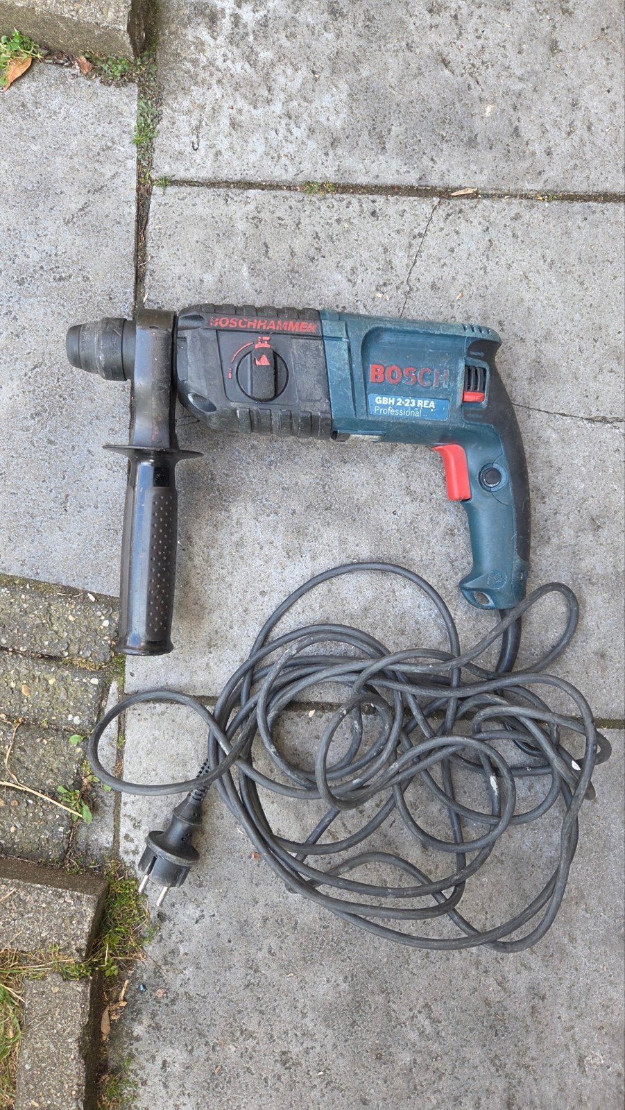 Bosch Boorhamer, Doe-het-zelf en Verbouw, Gereedschap | Boormachines, Boor- en/of Breekhamer, Ophalen of Verzenden, Klopboormechanisme