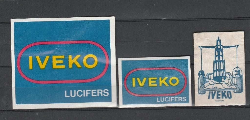 Lucifermerken, IVEKO  (2066), Verzenden, Gebruikt, Luciferdoosjes of -merken
