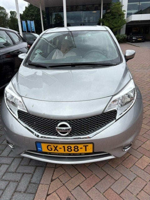 Nissan Note 1.2 59KW/80PK 2015 Grijs, Auto's, Nissan, Particulier, Note, Airbags, Airconditioning, Bluetooth, Centrale vergrendeling
