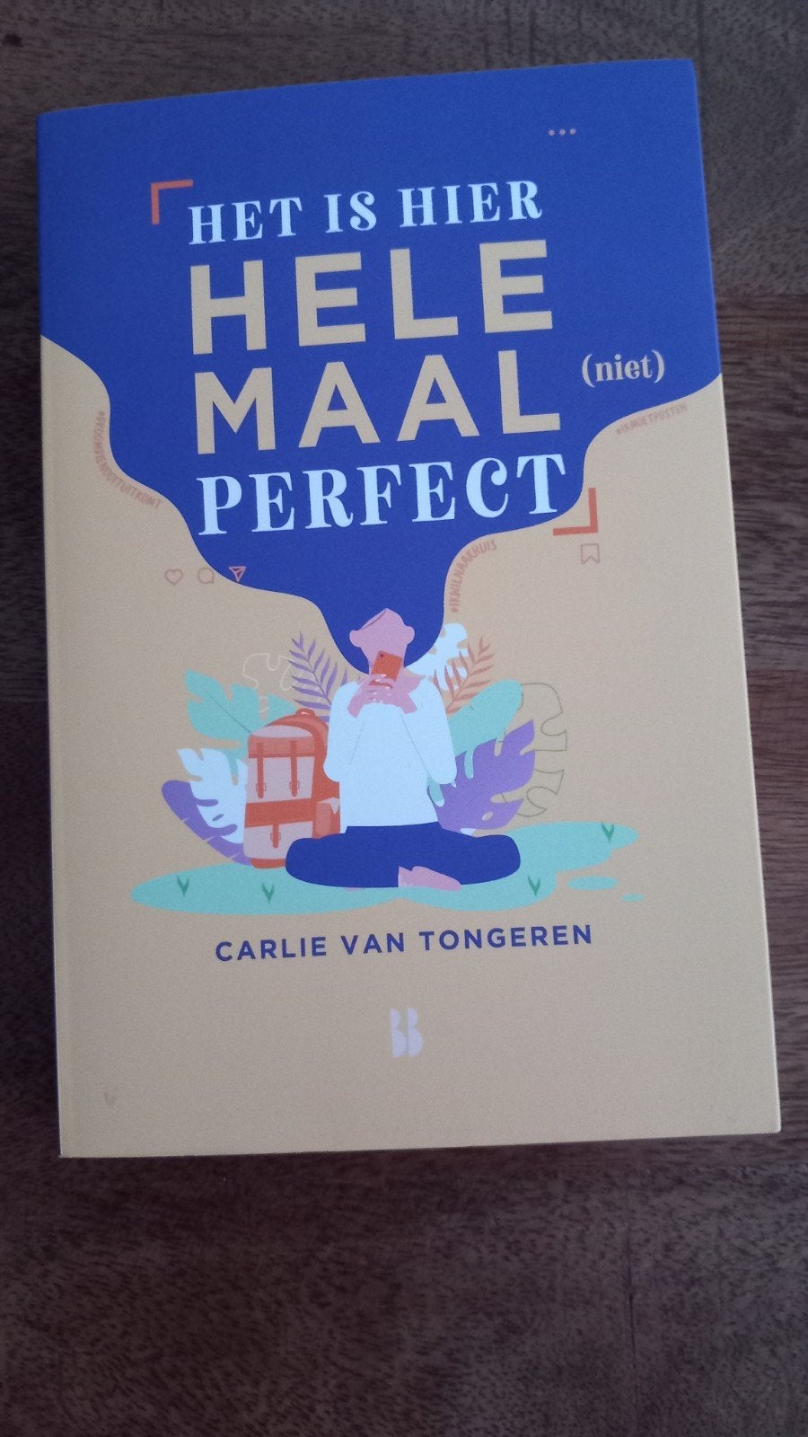Carlie van Tongeren - Het is hier helemaal (niet) perfect!, Boeken, Ophalen of Verzenden, Zo goed als nieuw, Carlie van Tongeren