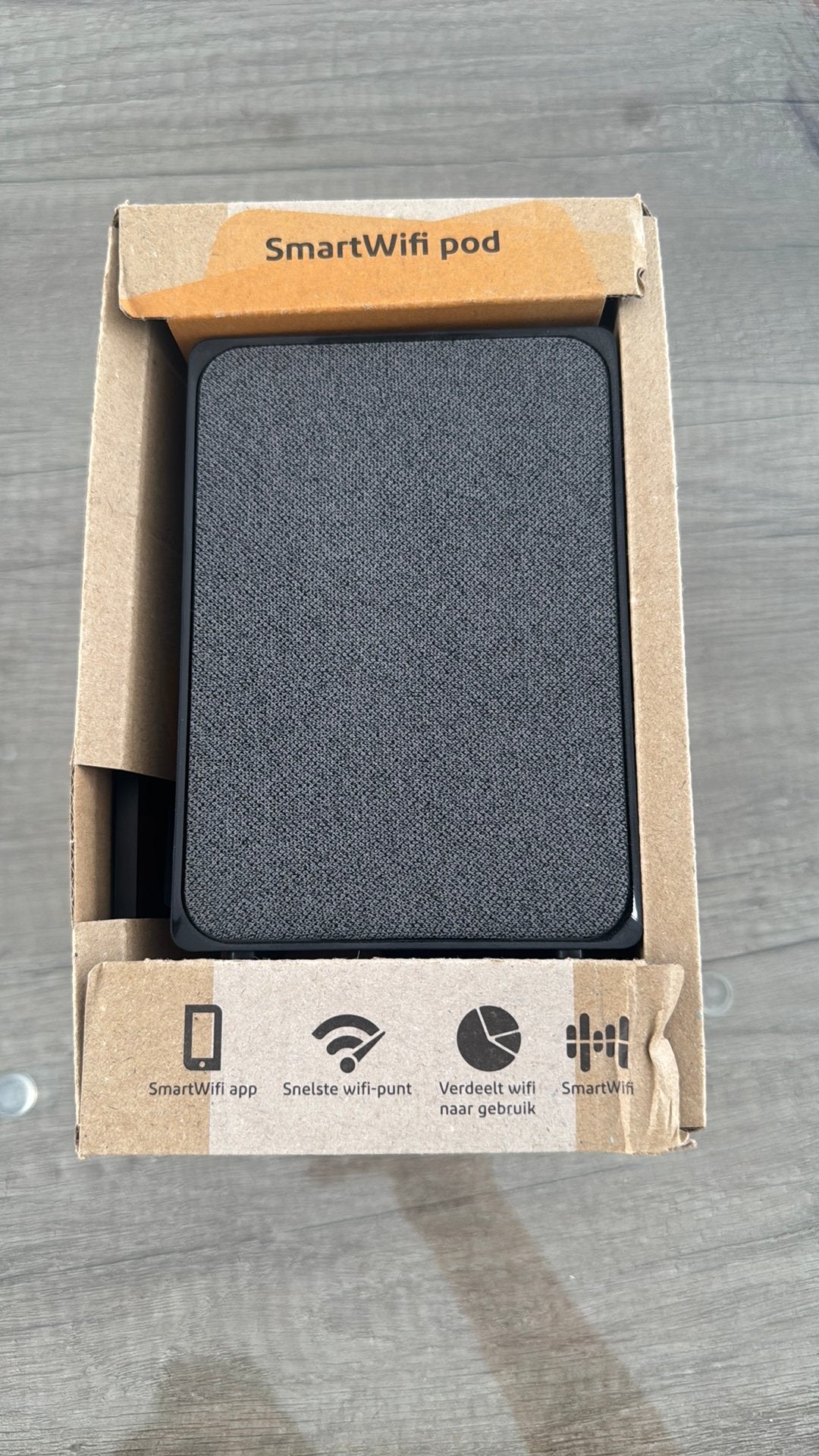 Sagemcom F266v2LG-ZG Wifi 6 Router met adapter en houder, Ophalen of Verzenden, Nieuw, Router