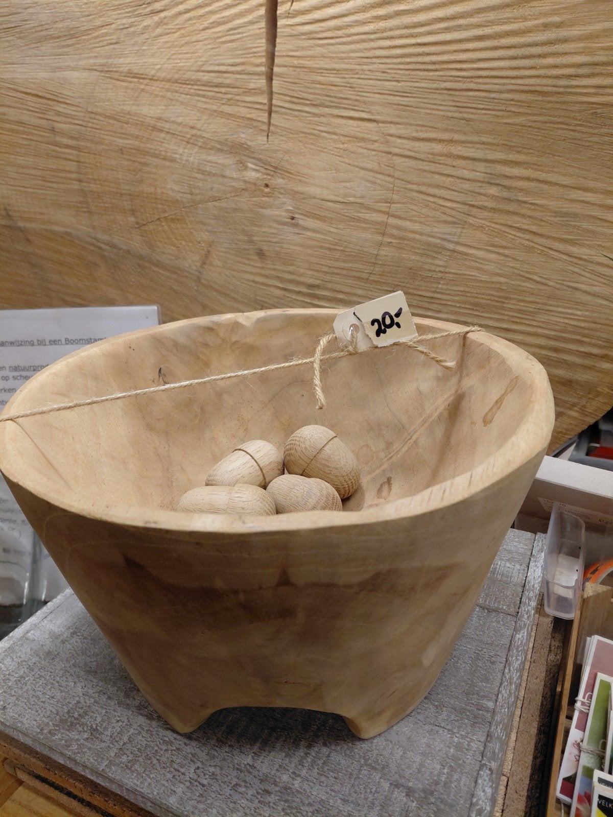 Diverse decoratie en woonaccessoires in Houten, Ophalen, Hout, Gebruikt, Landelijk