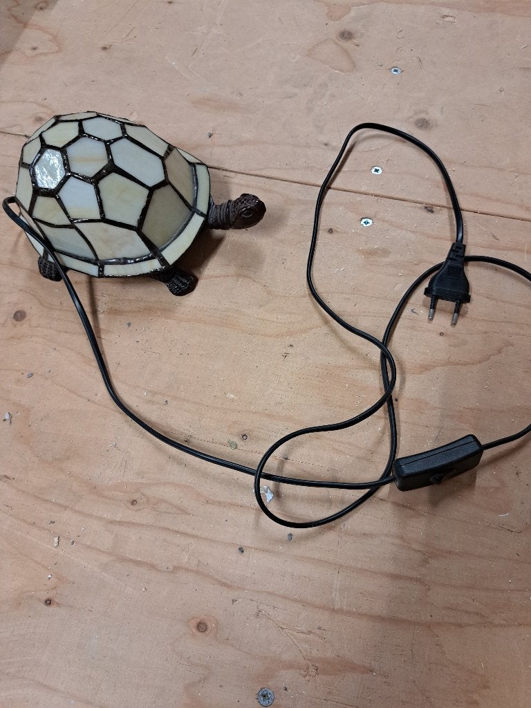 Schildpad nacht lampje., Ophalen of Verzenden, Gebruikt, Overige materialen, Overige merken