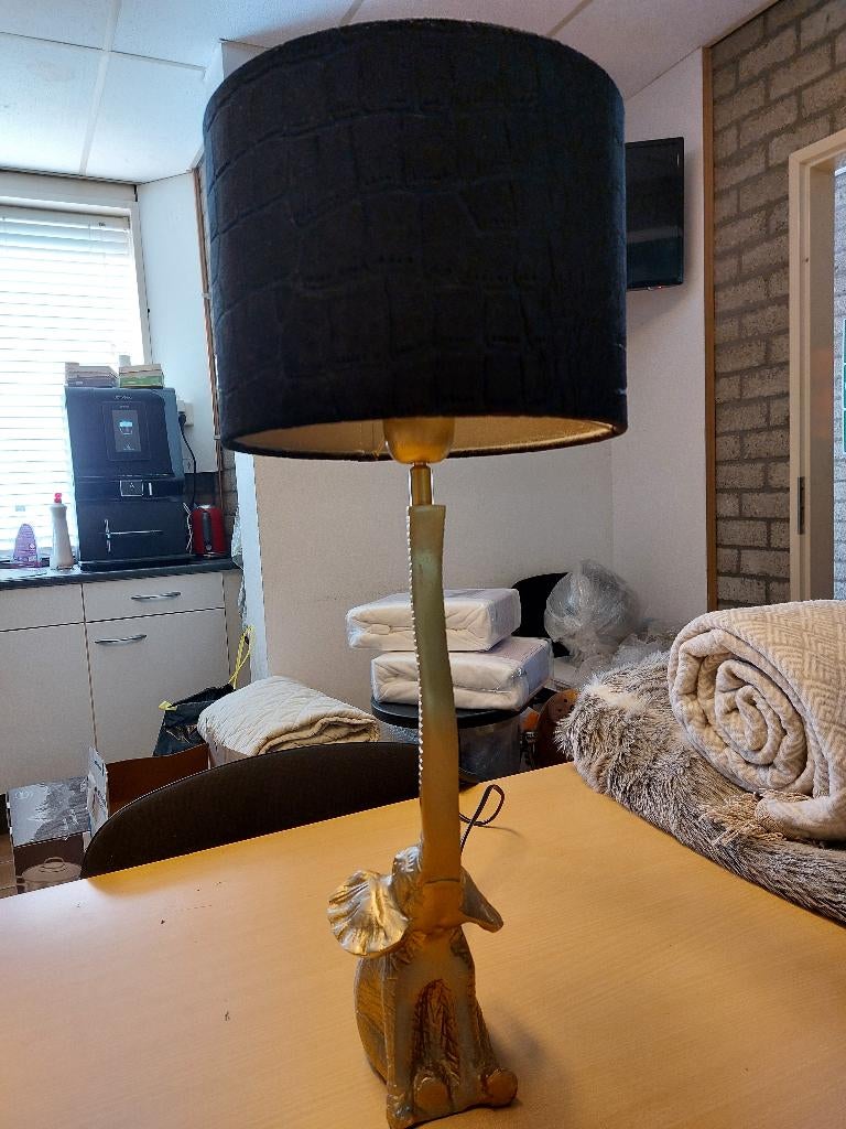 Tafel lamp, Ophalen, Zo goed als nieuw, Metaal
