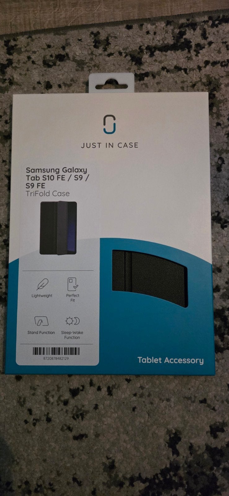 Just in Case Tablethoes Samsung Tab S10 FE / S9 / S9 FE, Nieuw, Ophalen of Verzenden, Just in Case, S10 FE / S10 Lite / S9 / S9 FE