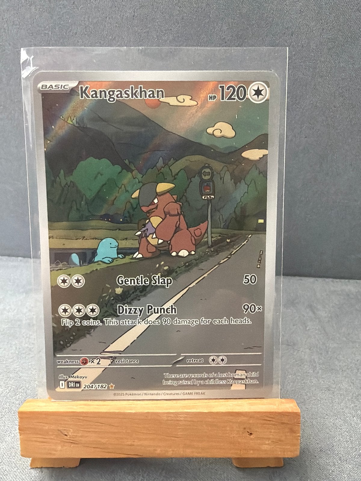 Kangaskhan Pokémon Kaart 204/182 DRH - Zo goed als nieuw, Ophalen of Verzenden, Zo goed als nieuw, Losse kaart