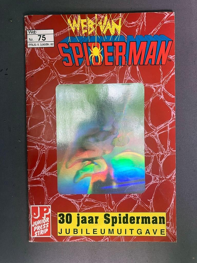 Web van Spiderman #75, Boeken, Strips | Comics, Eén comic, Verzenden, Zo goed als nieuw, Europa
