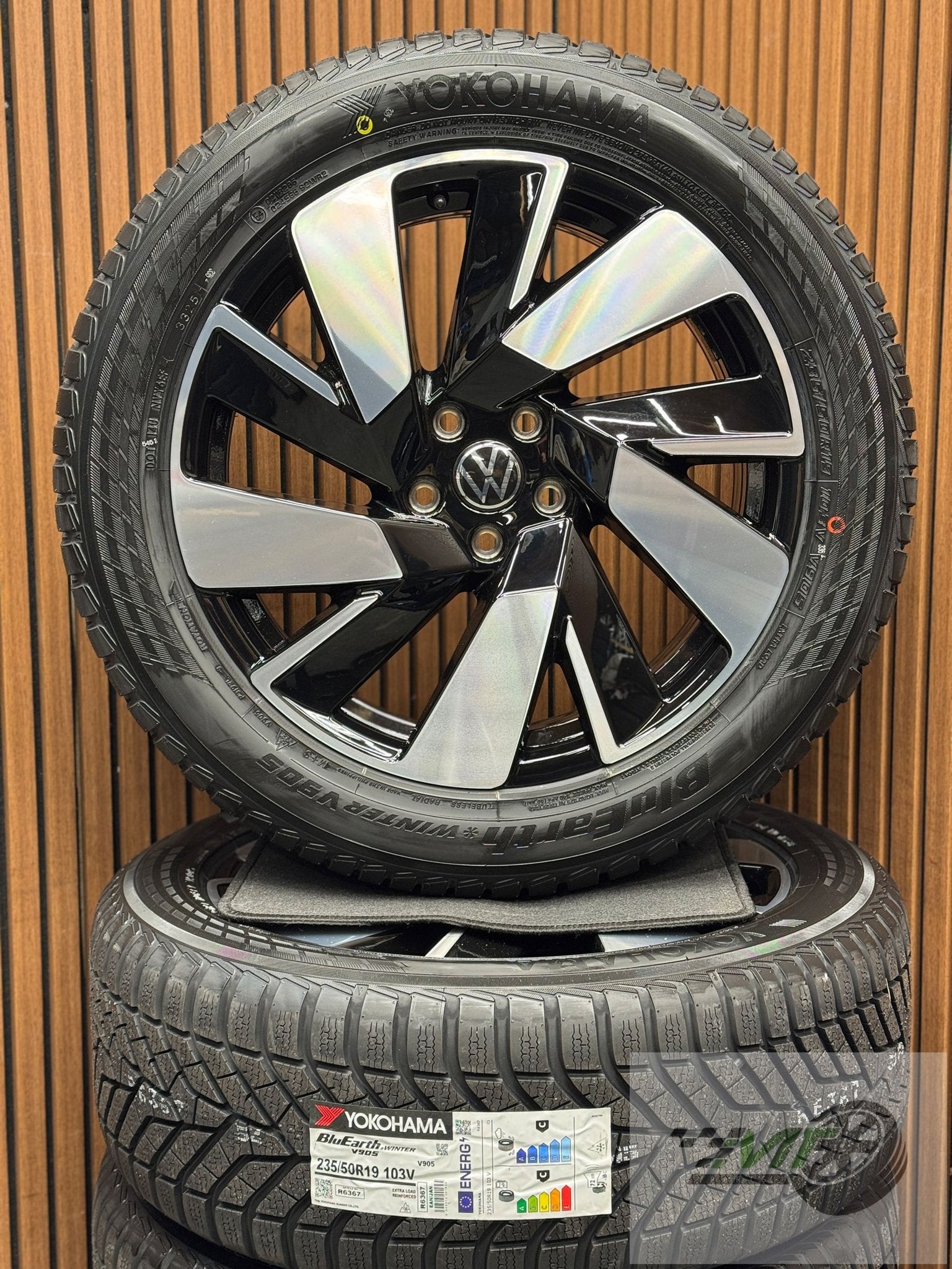 ❄️19" Vw Tiguan Tayron RLine TAOS WINTER 235 50 napoli OEM, Gebruikt, Banden en Velgen, - Berliner Ring 2 38440 Wolfsburg Deutschland