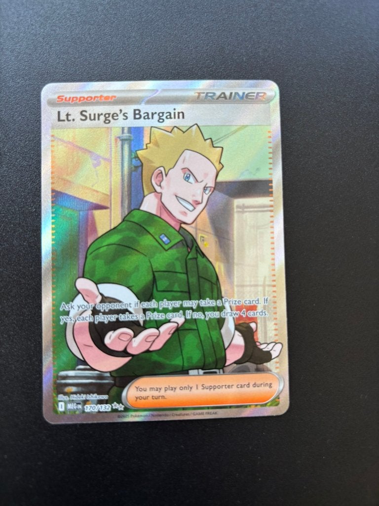 Lt. Surge's Bargain (MEG 170), Ophalen, Zo goed als nieuw