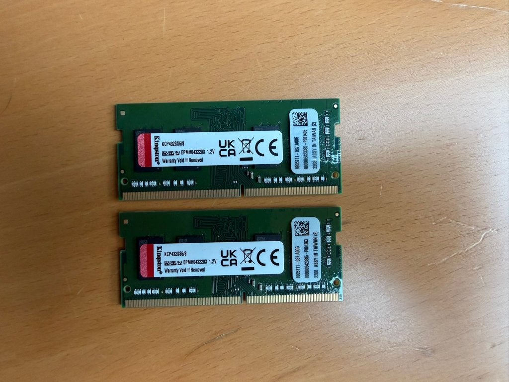 Kingston 16GB SODIMM (kit van 2), DDR4, Ophalen of Verzenden, Zo goed als nieuw, Laptop