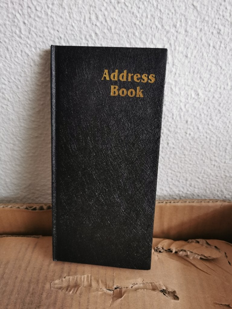 Zwart adresboekje, Diversen, Schrijfwaren, Ophalen of Verzenden
