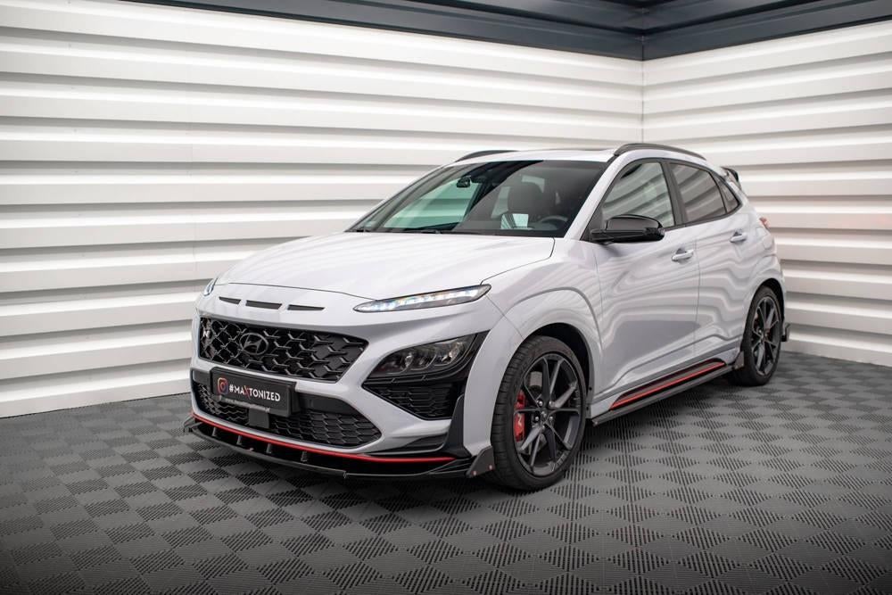 Voorlip sideskirt spoiler diffuser - Hyundai Kona N 21+, Ophalen of Verzenden