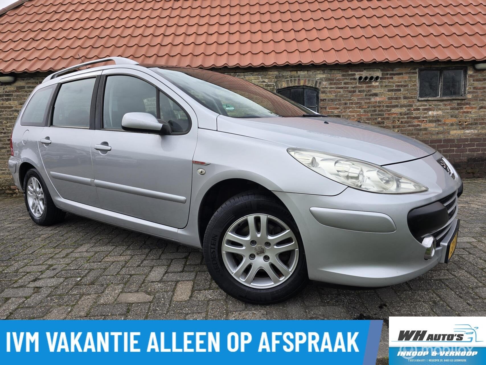 Peugeot 307 SW 1.6-16V Pack, Auto's, Peugeot, Gebruikt, 715 kg, 7 stoelen, Origineel Nederlands
