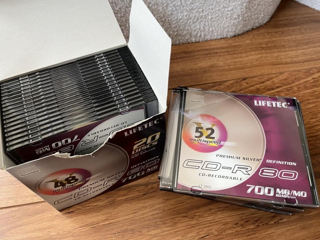 Recordable dvd's, Computers en Software, Ophalen of Verzenden, Nieuw, Dvd, Lifetec
