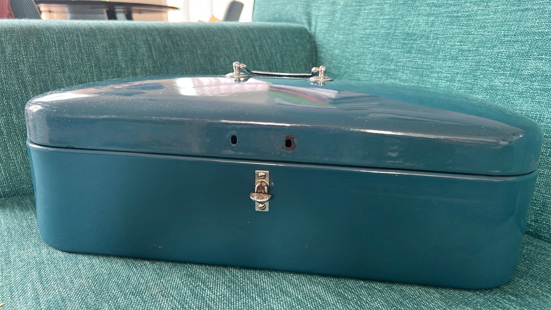 Vintage broodtrommel, Ophalen of Verzenden