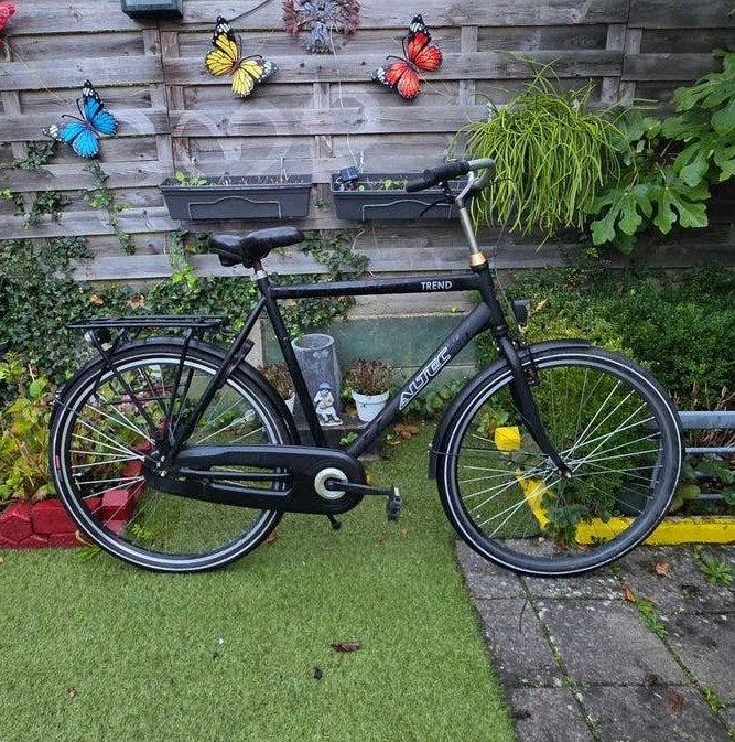 Altec fiets - zwart, Fietsen en Brommers, Velgrem, Versnellingen, Nieuw, Ophalen