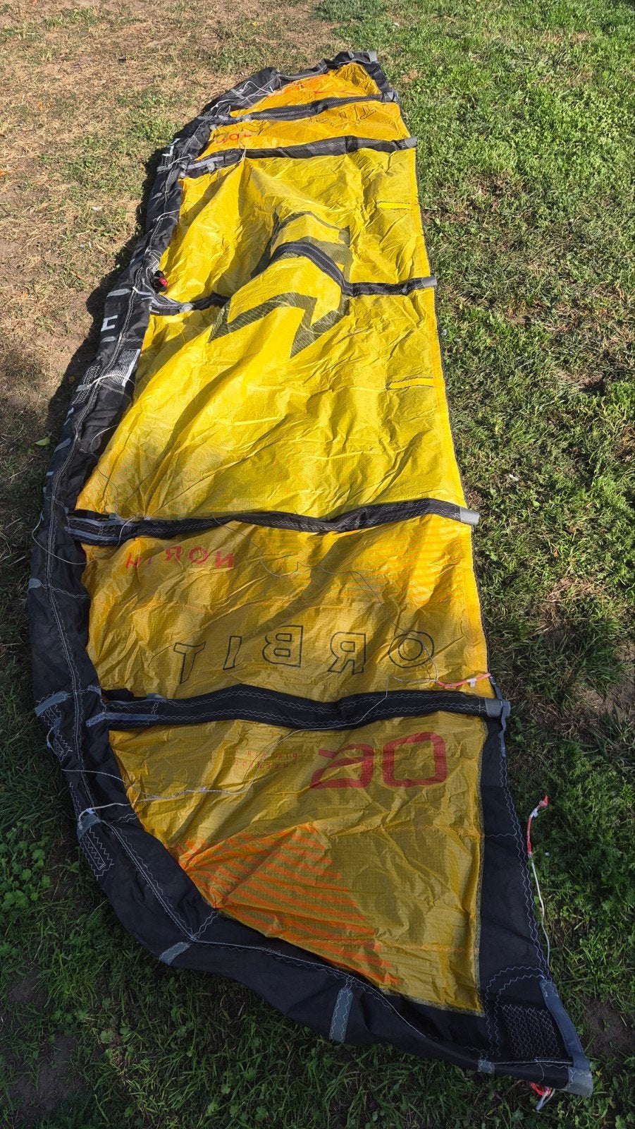 North Orbit 6m Kitesurf Kite, Geen board, Ophalen of Verzenden, Kite, 6 m²