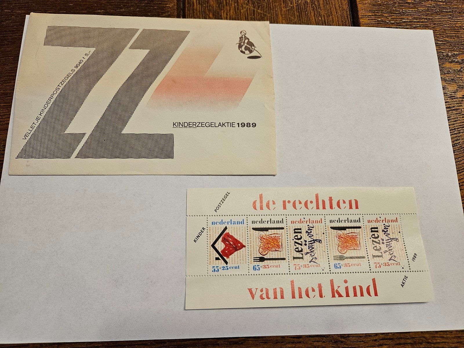 kinderpostzegels 1989, Postzegels en Munten, Ophalen of Verzenden