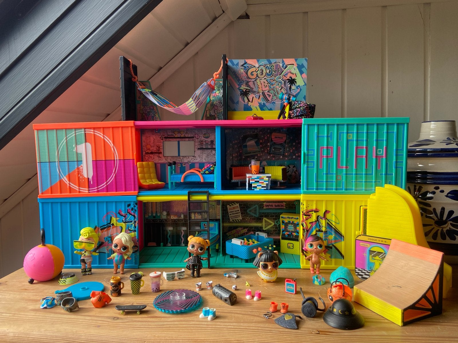 L.O.L. Surprise! Speelhuis met poppen en accessoires, Ophalen, Gebruikt, Overige typen