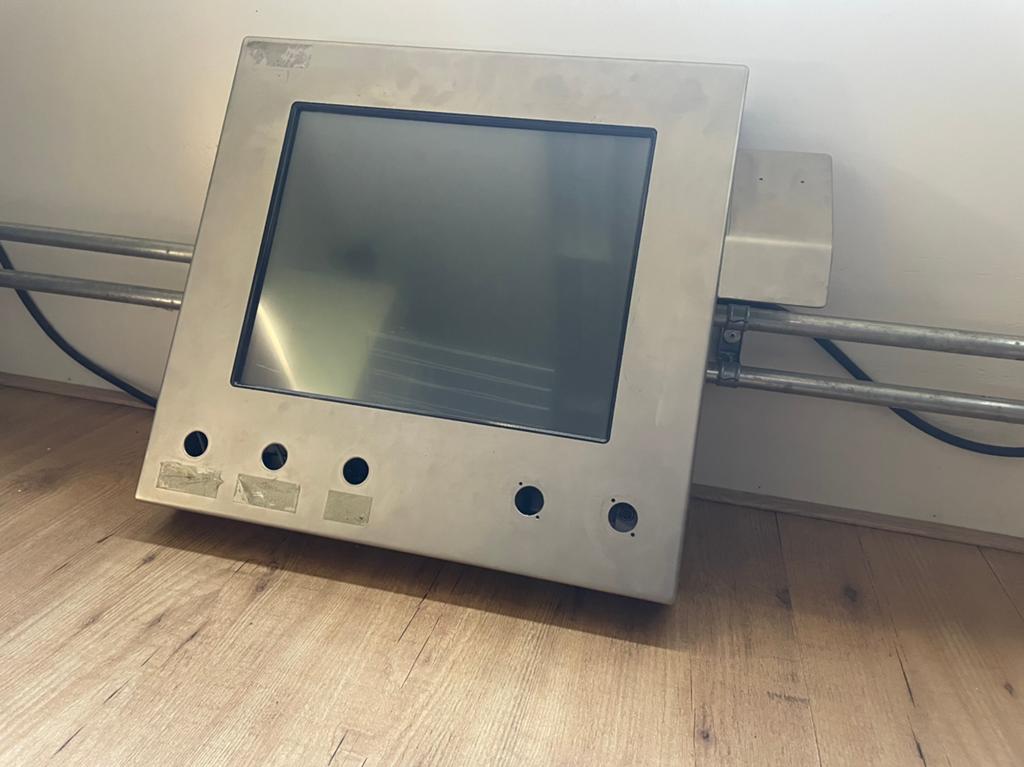 Elo touchmonitor touchpanel in RVS kast touchscreen, Ophalen of Verzenden, Gebruikt