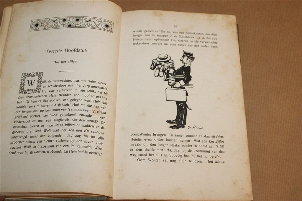 Hein Stavast — Vintage Jongensboek Abkoude, 2e dr 1911, Verzenden, Gelezen