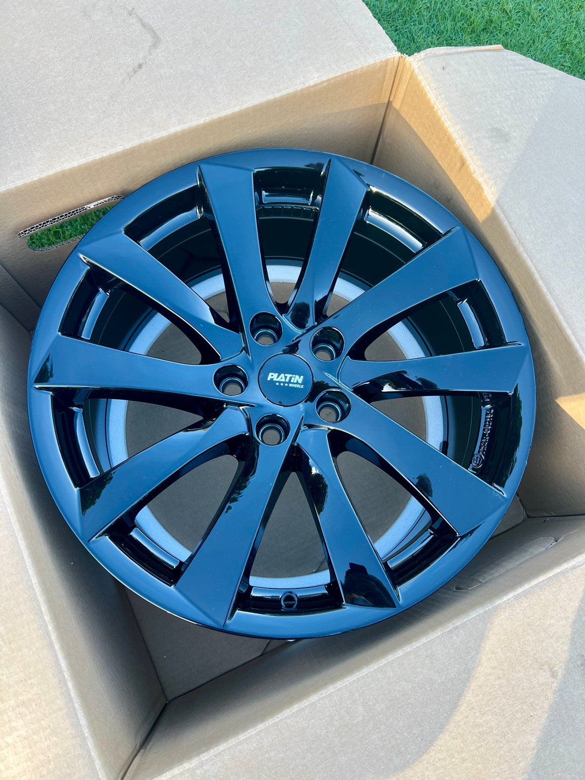 Tesla Model 3 - 18 inch Platin P106 Velg - Diamant Zwart, Ophalen of Verzenden, Gebruikt