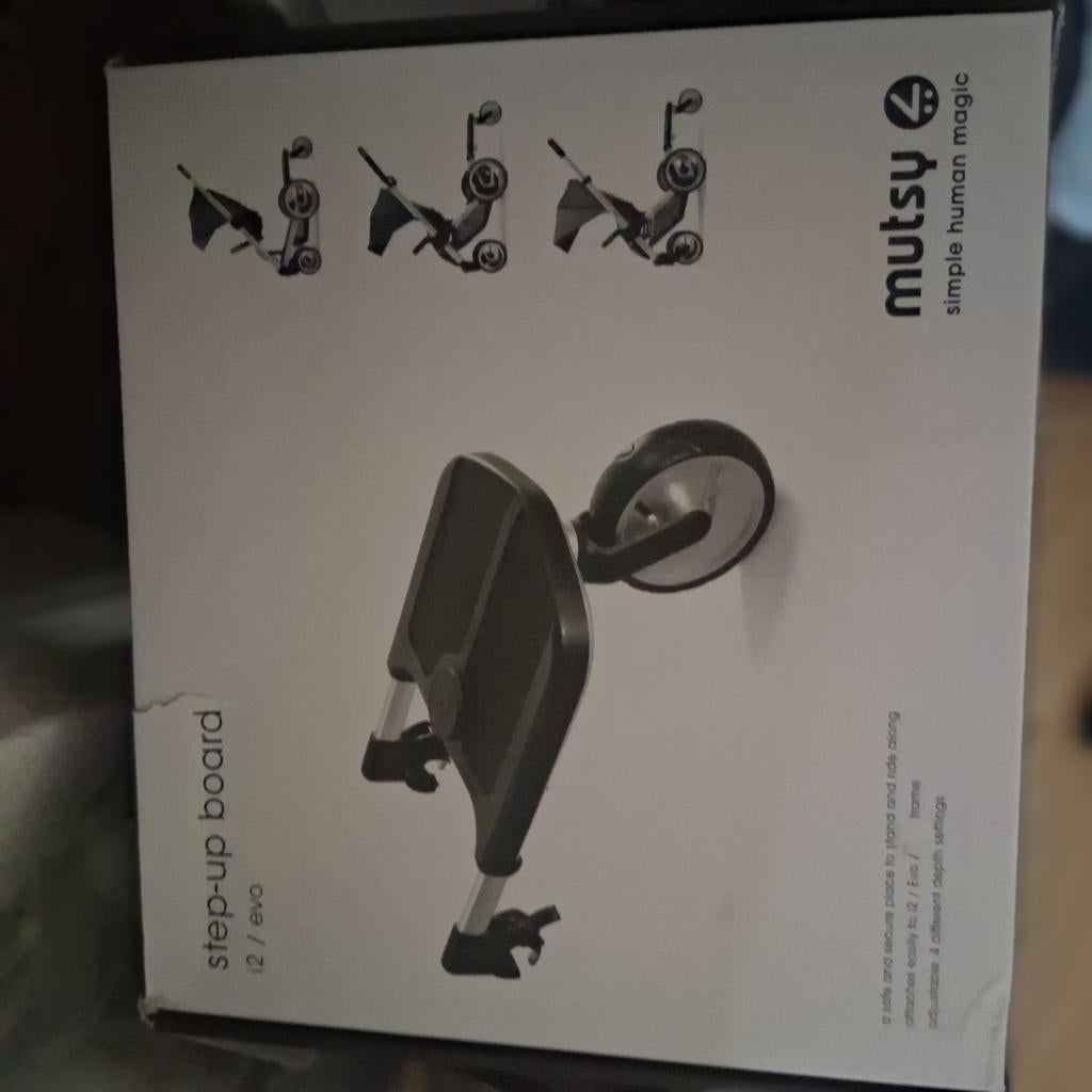 Mutsy Step-Up Board voor I2 / Evo, Kinderen en Baby's, Ophalen of Verzenden, Zo goed als nieuw