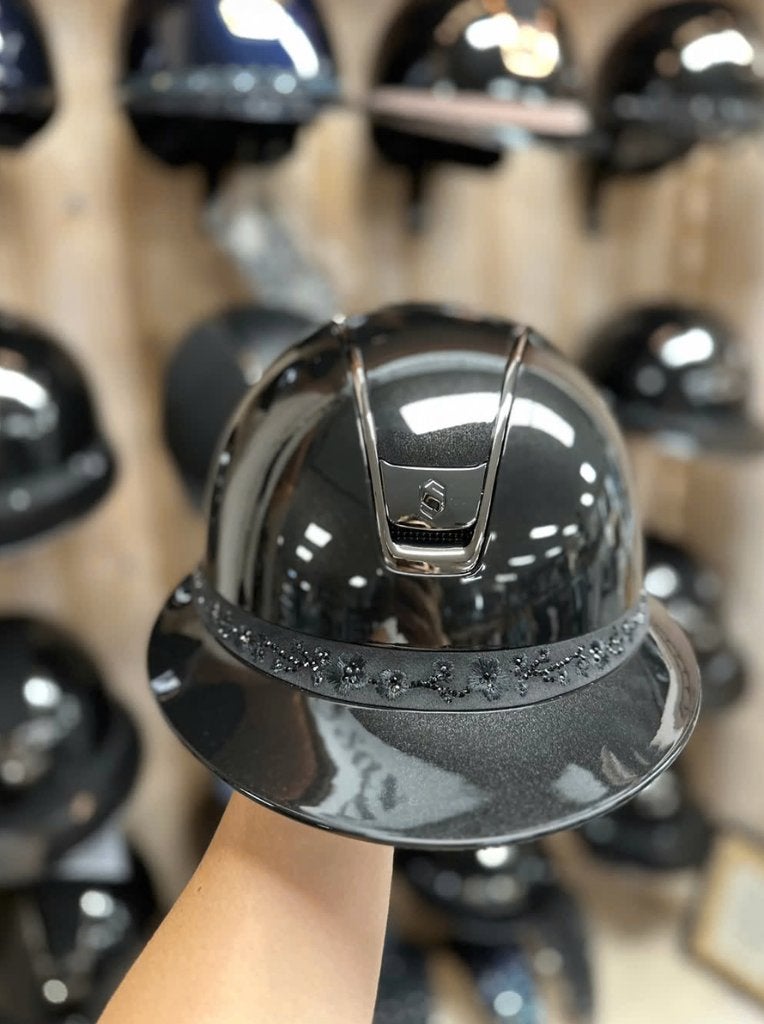 Hele mooie nieuwe Samshield Glossy, Dieren en Toebehoren, Dressuur, Nieuw, Ophalen of Verzenden, Rijhelm/cap