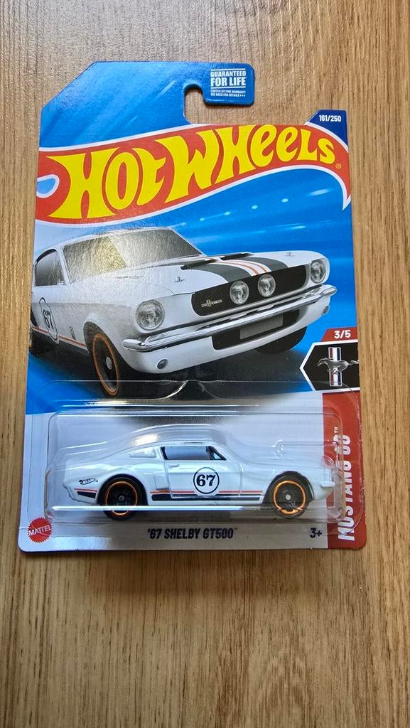 Hot Wheels '67 Shelby GT500 Mustang 60th Anniversary, Ophalen of Verzenden