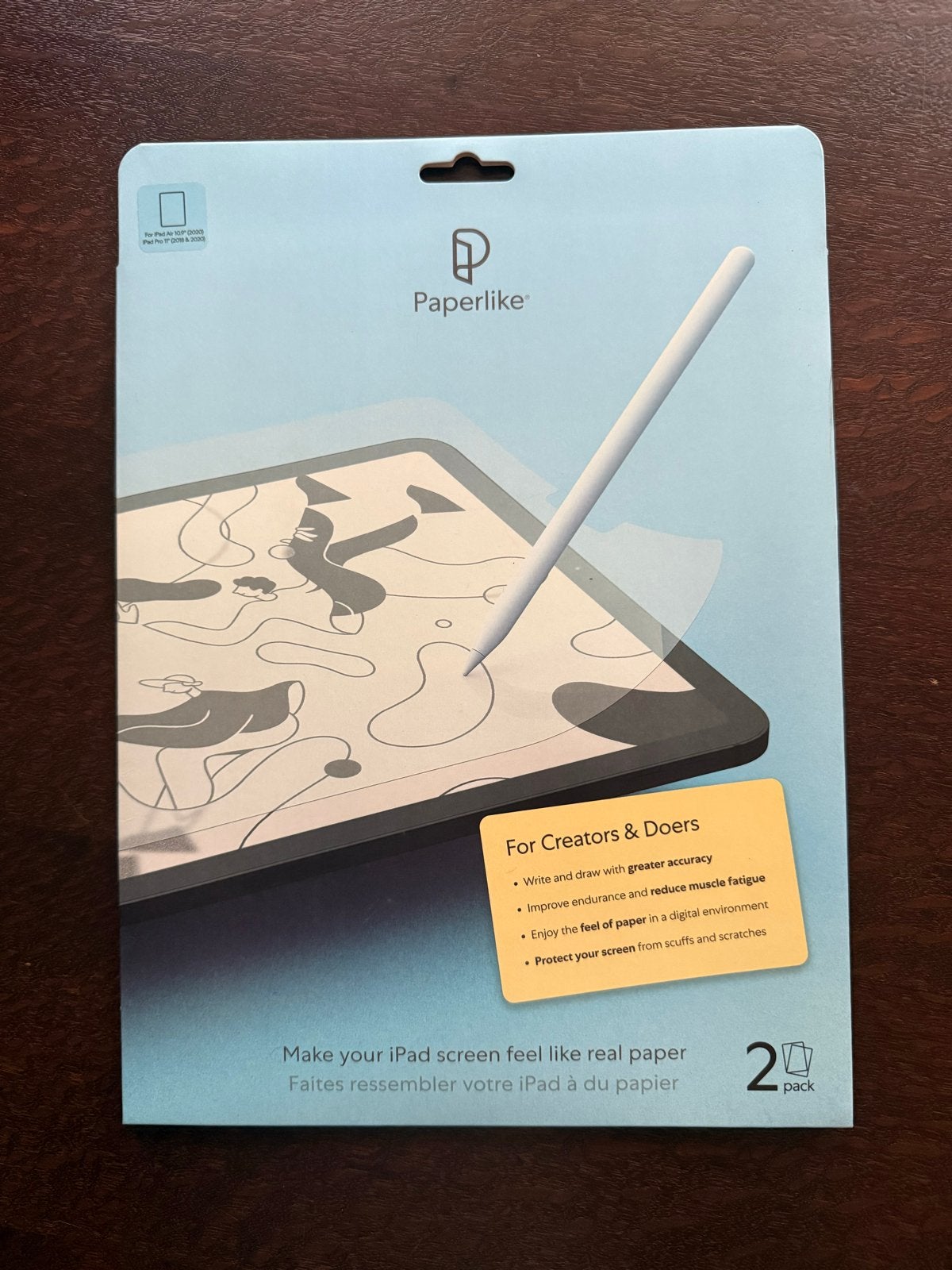 Paperlike Screenprotector voor iPad Air 10.9" / iPad Pro 11", Computers en Software, Apple iPads, Overige kleuren, Apple iPad Air