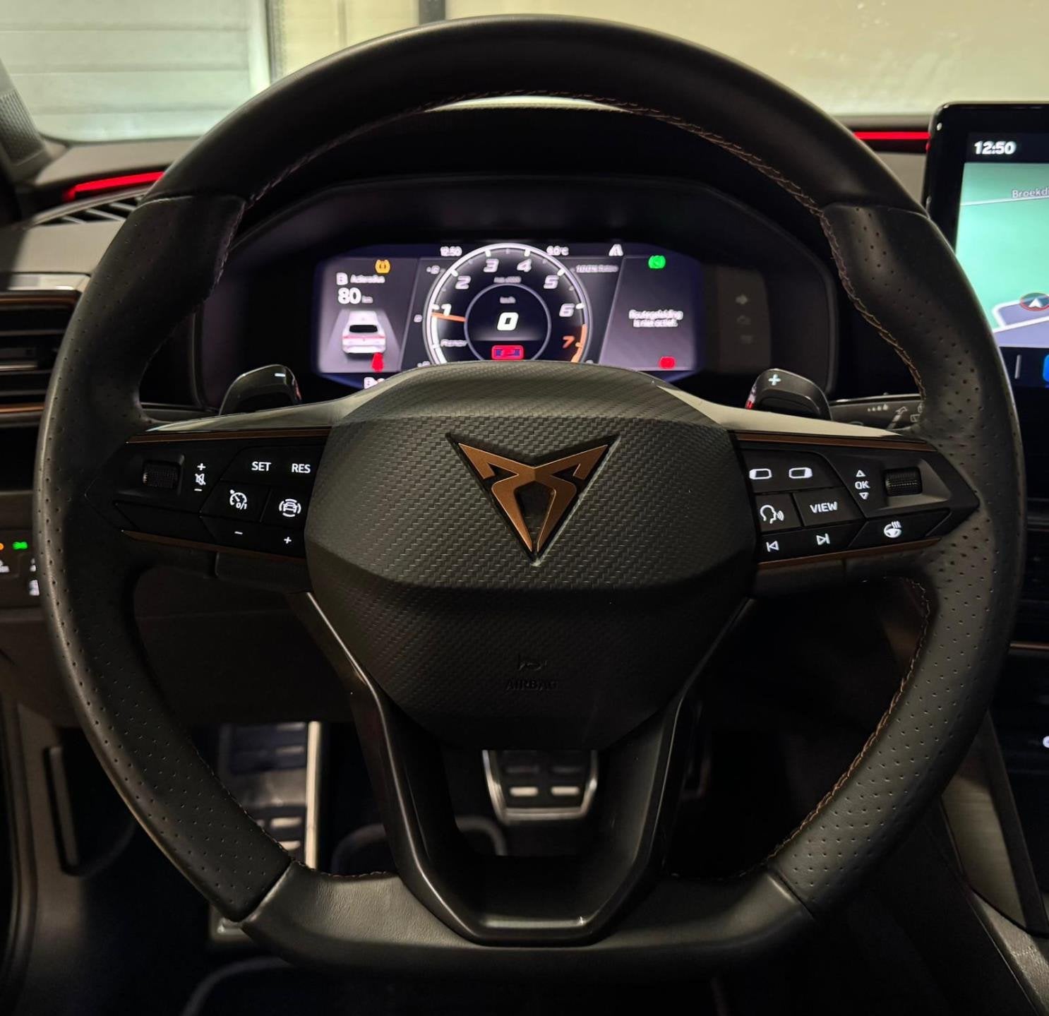 CUPRA Leon Sportstourer 2.0 TSI, Auto's, Cupra, Gebruikt, Zwart, Overige carrosserieën, Leon