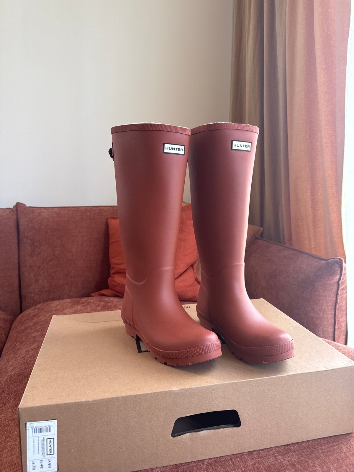 Hunter regenlaarzen - Nieuwstaat, Kleding | Dames, Ophalen of Verzenden, Nieuw, Overige kleuren, Regenlaarzen