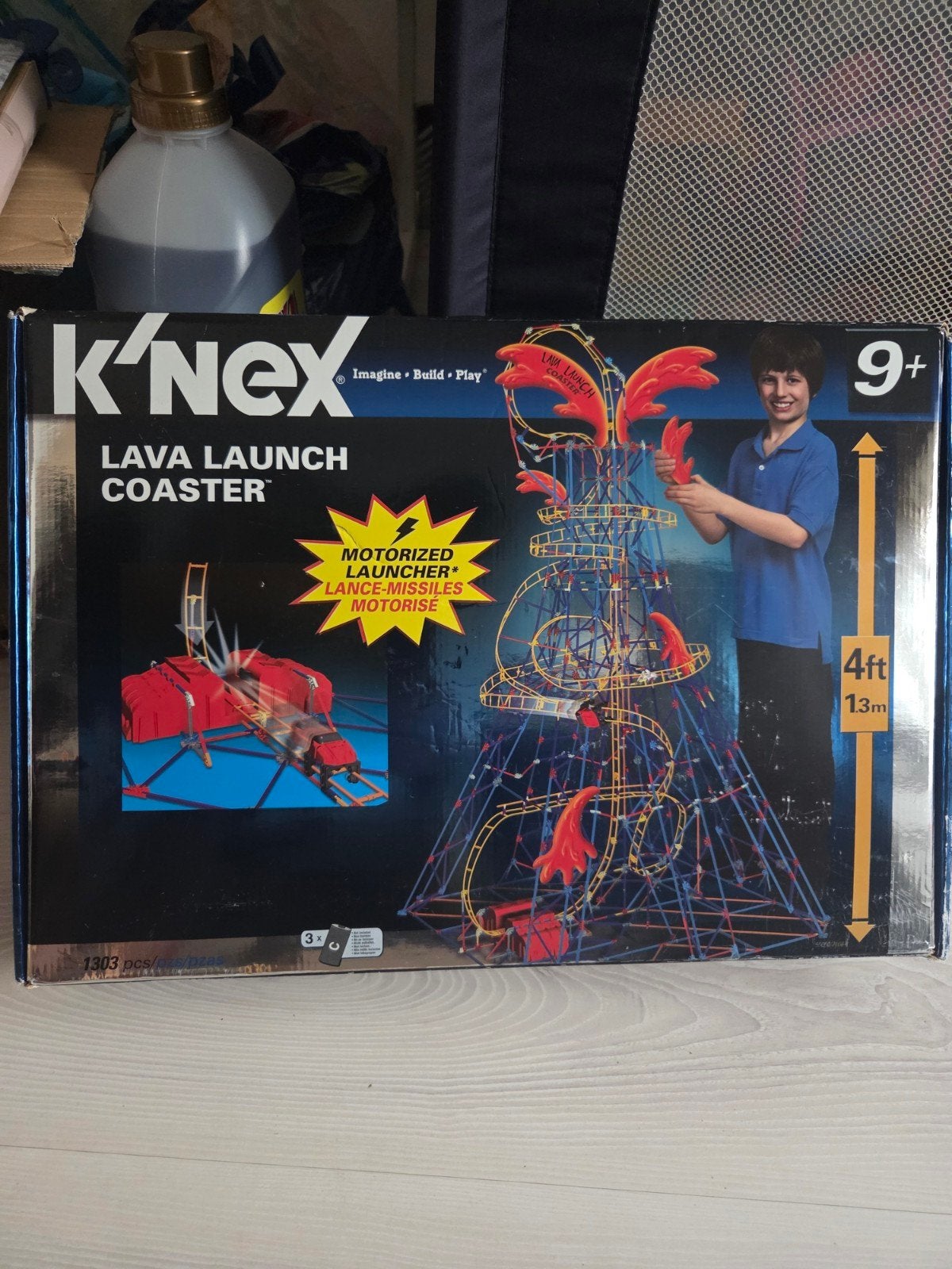 K'nex Lava Launch Coaster - Nieuw in doos!, Kinderen en Baby's, Ophalen of Verzenden