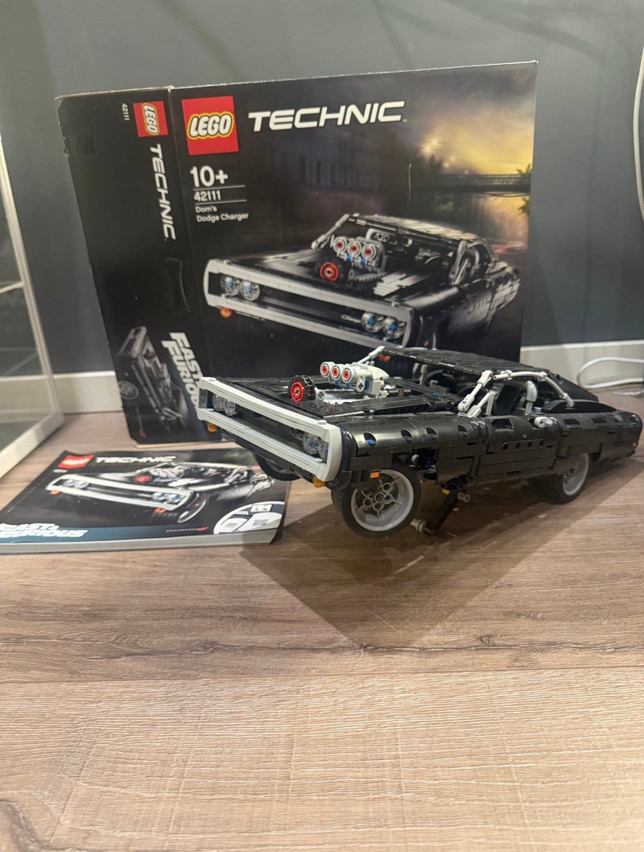 Lego dodge charger, Lego, Ophalen of Verzenden, Zo goed als nieuw, Technic