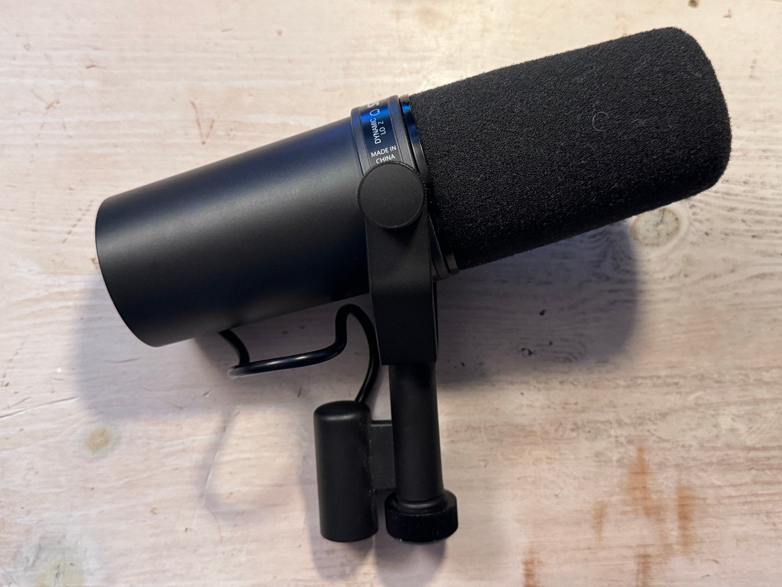 Shure SM7B Microfoon - Ideaal voor zang en studio, Muziek en Instrumenten, Ophalen of Verzenden, Zo goed als nieuw, Studiomicrofoon