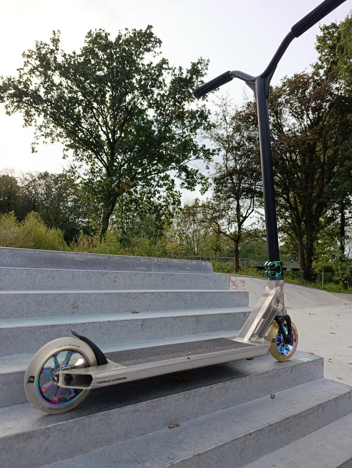 Oxelo MF540 Stuntstep, Fietsen en Brommers, Ophalen, Zo goed als nieuw, Gewone step, Oxelo