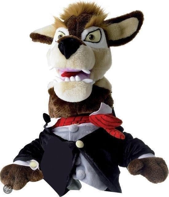 Efteling Handpop wolf sprookjes boom uit 2010, Verzenden, Zo goed als nieuw, Overige typen