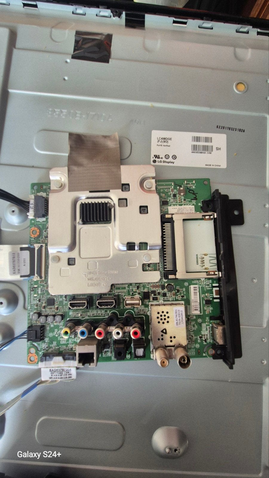 LG TV onderdelen: Voeding en Moederbord, Ophalen of Verzenden, Gebruikt