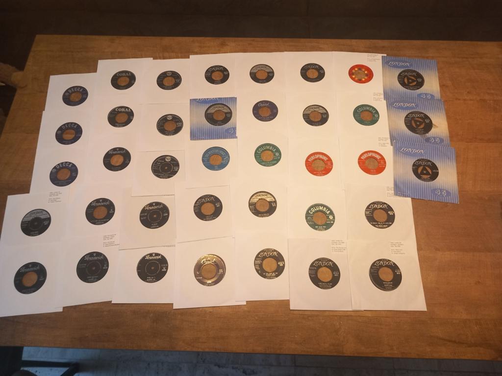 Origineel UK singles / jukebox? 38 stuks, Ophalen of Verzenden, Gebruikt, Pop