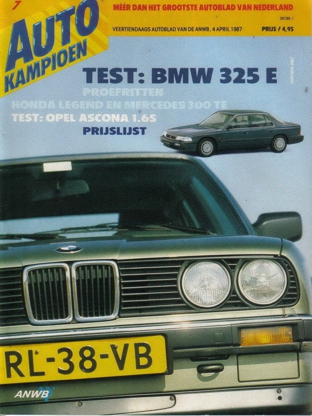 Autokampioen 7 1987 : BMW 325e - Mercedes Benz 300 TE - Opel, Ophalen of Verzenden, Gelezen, Algemeen