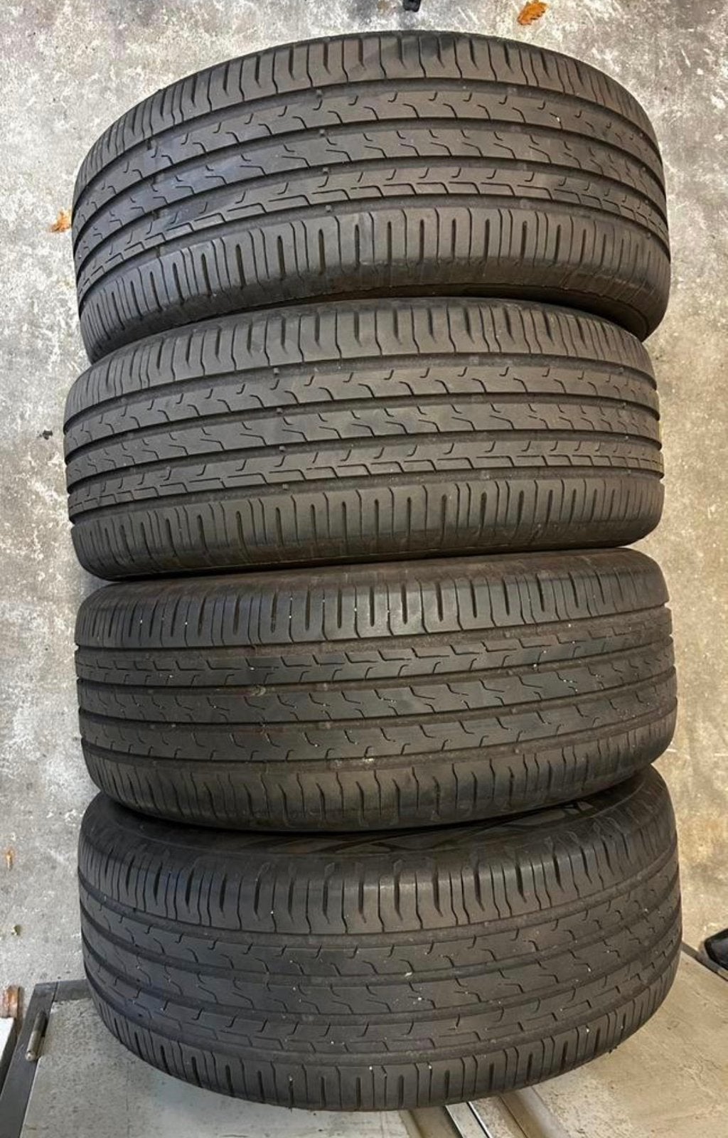Te koop 4x Continental EcoContact 6   215/55 R17 94V, Ophalen