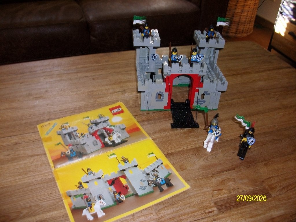 lego 6073 Knight's Castle, Gebruikt, Lego, Ophalen of Verzenden, Castle