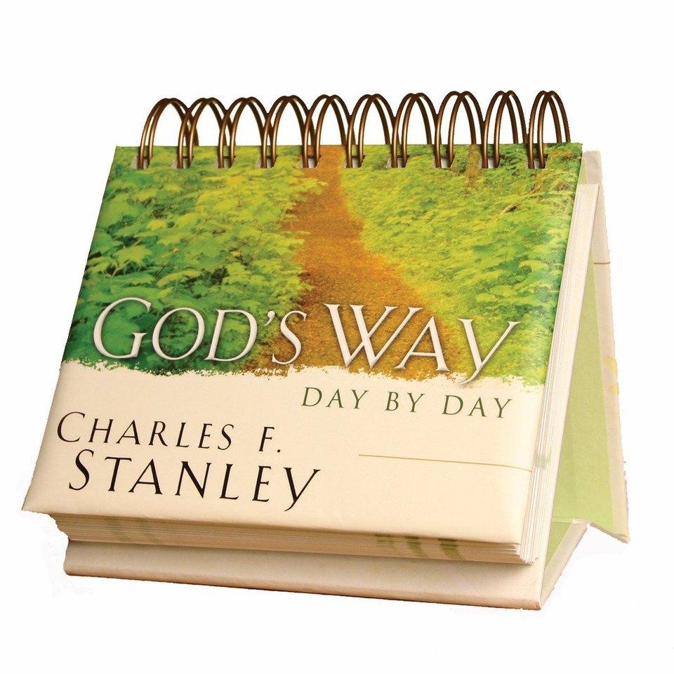 God's Way. Day by day / Charles Stanley (Perpetual Calendar), Ophalen of Verzenden, Zo goed als nieuw, Christendom | Protestants